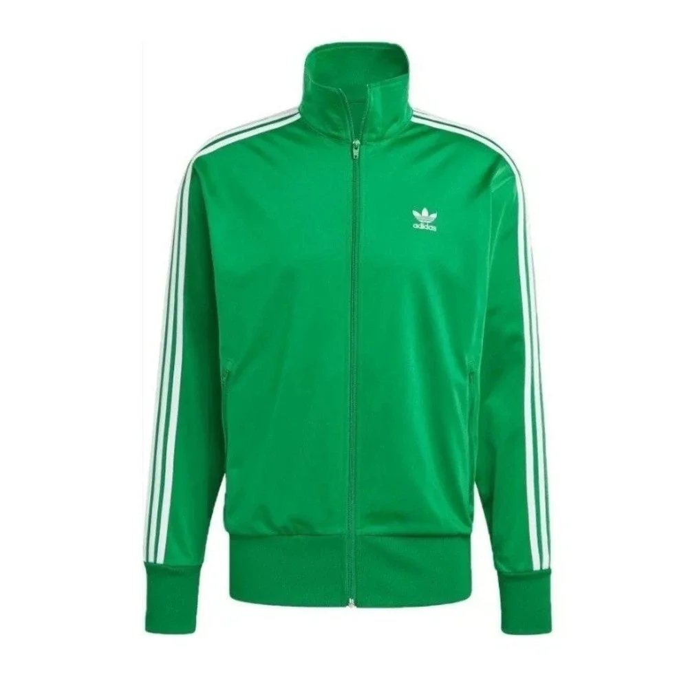 Adidas Originals Firebird Track Suit Jacket Pants Green Men's Medium JD0183 New - Picture 4 of 9
